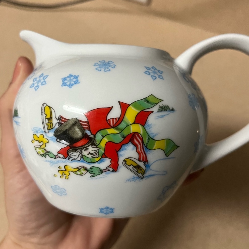 Cafe by Paul Cardew Design Alice in Winterland Creamer Pitcher